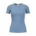 Dames-T-Shirt met Korte Mouwen Jack & Jones Jxfrankie Wash Ss Blauw