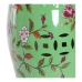 Kisasztal DKD Home Decor Zöld Többszínű Porcelán 35 x 35 x 45 cm