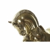 Decoratieve figuren DKD Home Decor 29 x 9 x 25 cm Paard Zwart Gouden