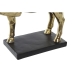 Decoratieve figuren DKD Home Decor 29 x 9 x 25 cm Paard Zwart Gouden