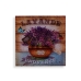 Quadro Versa Lavanda Cristallo 1 x 30 x 30 cm