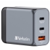 Chargeur mural Verbatim 32201 Noir/Gris 65 W