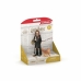 Conjunto de Figuras Harry Potter Hermione & Crookshanks