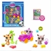 Playset Bandai Littlest Pet Shop SAFARI 8 Części