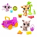 Playset Bandai Littlest Pet Shop SAFARI 8 Części