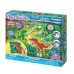 Jogo de Trabalhos Manuais Aquabeads The land of dinosaurs Multicolor