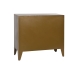 Cajonera Home ESPRIT Dorado Metal Loft 78 x 34 x 70 cm