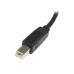 Cavo USB A con USB B Startech USB2HAB1M            Nero