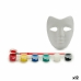 Malerei-Set Pincello MD01 Weiß Maske (12 Stück)