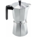 Italiaanse Koffiepot Valira VITRO 12T Zilverkleurig Aluminium 12 Koppar