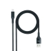 Lightning-Kabel NANOCABLE 10.10.0401-COBK 1 m Svart