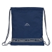 Rucksacktasche mit Bändern Kappa Navy Marineblau (35 x 40 x 1 cm)