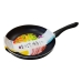 Non-stick frying pan EDM Basic Line Whitford Technology Musta Alumiini Ø 26 cm