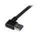 Kabel USB naar micro-USB Startech USB3SAB1MRA Zwart 1 m