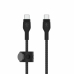 Kabel USB-C Belkin BOOST↑CHARGE PRO Flex Czarny 1 m (1 Sztuk)