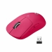 Belaidė pelė Logitech PRO X SUPERLIGHT Wireless Mouse MAGENTA Raudona Rožinė