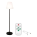 Grīdas lampa Lumineo 894459 Melns 150 cm Uzlādējams