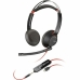 Auriculares con Micrófono Poly Blackwire 5220 Negro