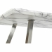 Pusdienu galds DKD Home Decor Tērauds Balts 160 x 90 x 76 cm Koks MDF