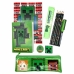 Uredski Set Minecraft 29,5 x 25 x 3 cm 12 Dijelovi