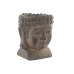 Lillepott DKD Home Decor 26 x 25 x 30 cm Klaaskiud Buddha