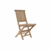 Chaise de jardin DKD Home Decor Marron 57 x 47 x 90 cm Teck (57 x 47 x 90 cm)