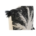 Coussin Home ESPRIT Noir Boho Palmier 45 x 5 x 45 cm