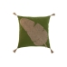 Kussen Home ESPRIT Groen Natuurlijk Boho 45 x 5 x 45 cm