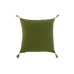 Almofada Home ESPRIT Verde Natural Boho 45 x 5 x 45 cm