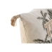 Tyyny Home ESPRIT Beige Luonnollinen Trooppinen Boho 45 x 5 x 45 cm