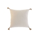 Tyyny Home ESPRIT Beige Luonnollinen Trooppinen Boho 45 x 5 x 45 cm