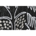 Cushion Home ESPRIT White Black Palm tree 42 x 15 x 42 cm