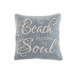 Almofada Home ESPRIT Beach Azul Bege Mediterrâneo 45 x 15 x 45 cm