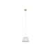 Lampadario DKD Home Decor Bianco Marrone Naturale Bambù 50 W 30 x 30 x 20 cm