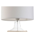 Επιτραπέζιο Φωτιστικό Home ESPRIT Λευκό Καφέ Κρυστάλλινο Σχοινί 220 W 60 V 28 x 28 x 45 cm (x2)