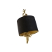 Bureaulamp Home ESPRIT Zwart Gouden Hars 50 W 220 V 28 x 28 x 68 cm (2 Stuks)