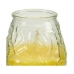 Vela Perfumada Amarelo Transparente Citronela 9 x 9,5 x 9 cm (6 Unidades)