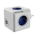 Kockast razdelilnik Power Cube Allocacoc 1202BL/DEOUPC USB