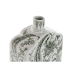 Váza Home ESPRIT Bílý Zelená Porcelán List rostliny 21 x 10 x 48 cm