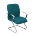 Recepční židle Caudete P&C BALI429 Zelená/modrá