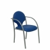 Stolička na recepciu Hellin Royal Fern 220GRSPAZ Modrá Sivá Tmavo-sivá (2 uds)