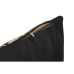 Almofada Home ESPRIT Preto Dourado 45 x 15 x 45 cm