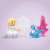 Konstruktionsspil Lego DUPLO Disney 10418 Elsa and Bruni in the Enchanted Forest Multifarvet