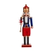 Decoratieve figuren Rood Blauw Notenkraker 18,5 x 81,5 x 16,5 cm Plastic