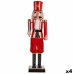 Deko-Figur Nussknacker Schwarz Rot Kunststoff 13 x 60 x 14,5 cm (4 Stück)