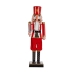 Decorative Figure Red Black Nutcracker 21,5 x 81 x 16 cm Plastic