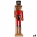 Figura Decorativa Cascanueces Oso Marrón Negro 16,5 x 60 x 13,5 cm (4 Unidades)