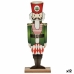 Figura Decorativa Cascanueces Negro Rojo Verde Madera 8 x 40 x 15 cm (12 Unidades)