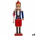 Decoratieve figuren Notenkraker Blauw Rood Plastic 16,5 x 60 x 13,5 cm (4 Stuks)