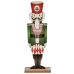 Deko-Figur Nussknacker Schwarz Rot grün Holz 8 x 40 x 15 cm (12 Stück)